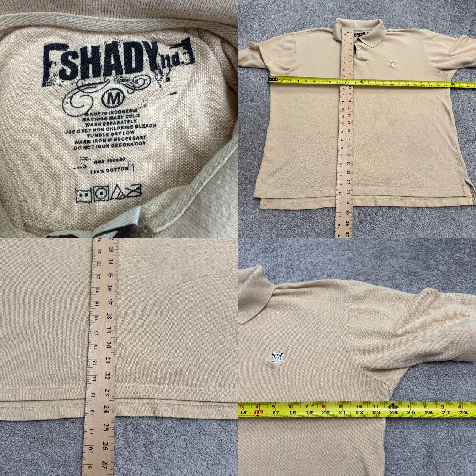 Vintage VINTAGE Shady Ltd Polo Shirt Mens M Brown 90s Retro Casual Shirt Polo shirt Mens Brown 90s Retro Shady Ltd Size US M / EU 48-50 / 2 - 8 Thumbnail