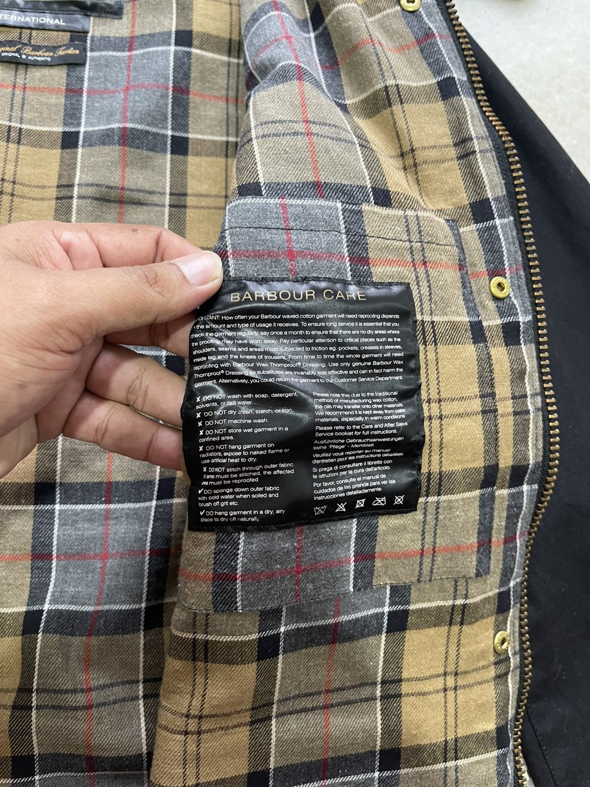 Barbour Barbour International Wax Multipocket Jacket Size US M / EU 48-50 / 2 - 16 Thumbnail