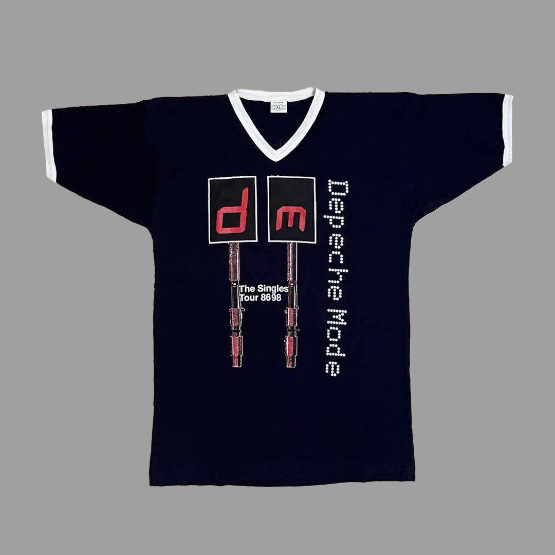 image of Band Tees x Vintage Depeche Mode T-Shirt in Blue, Men's (Size XL)