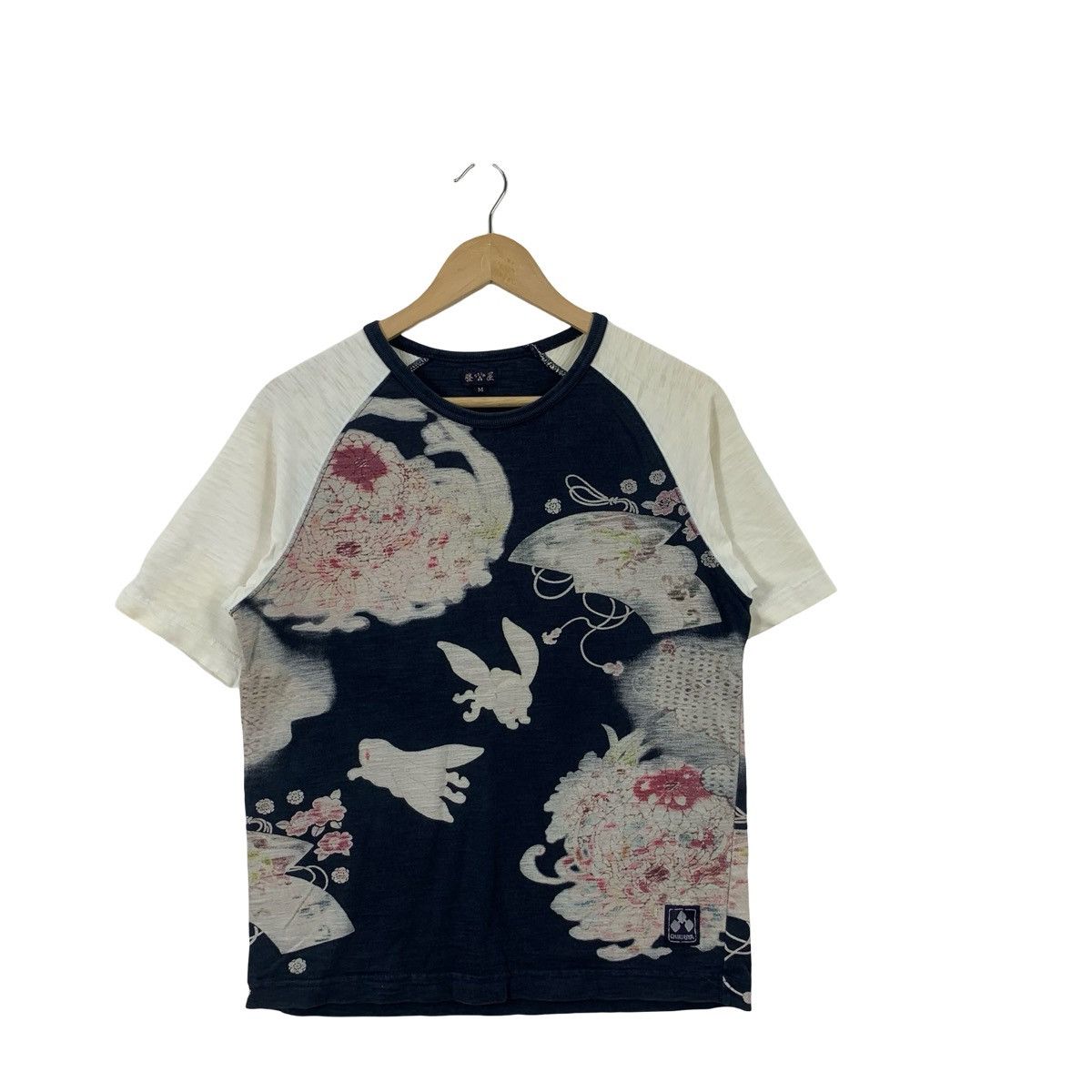 Other CHIKIRIYA Sukajan Design Tee Shirt Top Traditional Japan Art Size US M / EU 48-50 / 2 - 3 Thumbnail