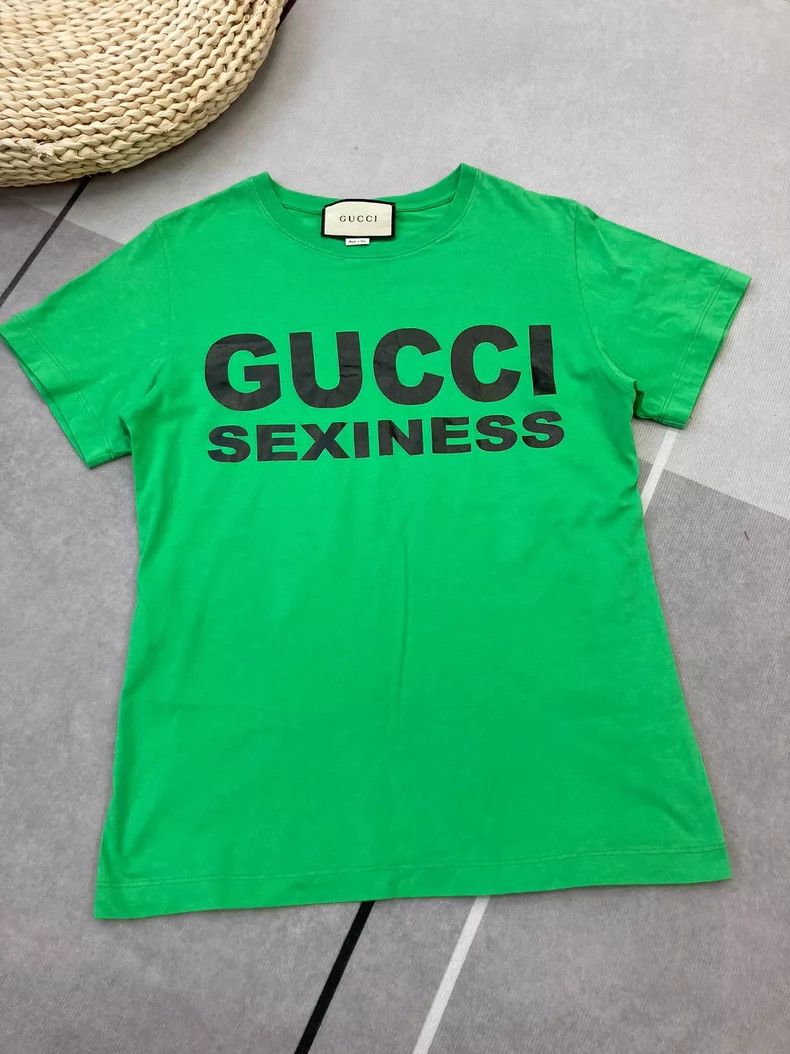 Gucci Gucci Green Short Sleeve T-Shirt - dmc Size US S / EU 44-46 / 1 - 1 Thumbnail