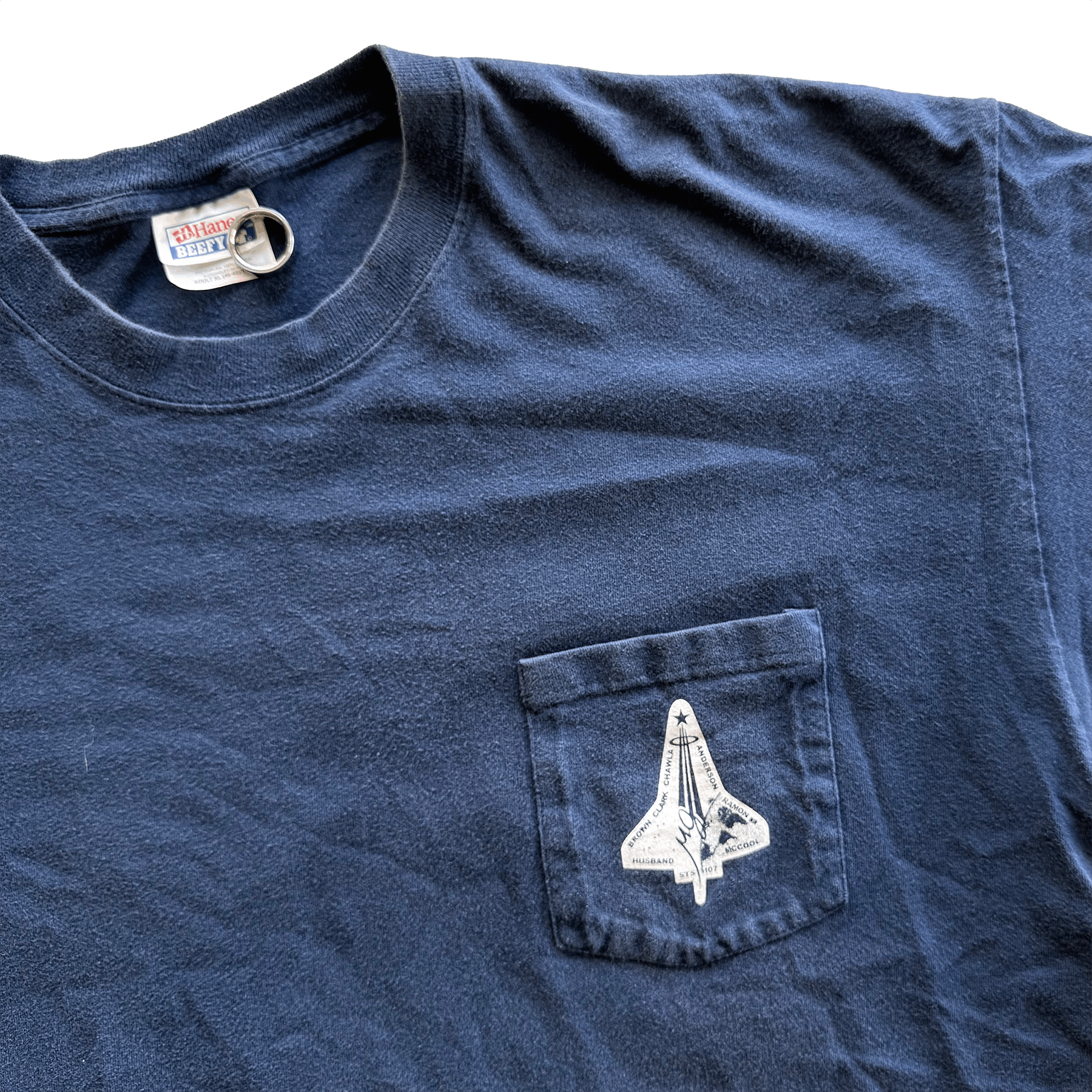 Vintage 2002 Vintage NASA STS-107 Columbia Tee Size US XL / EU 56 / 4 - 7 Thumbnail