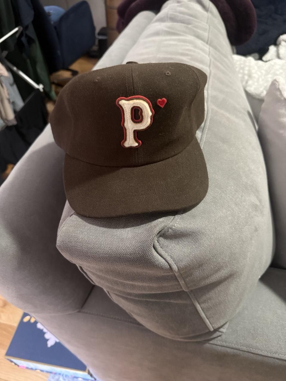 Brown Wool “P” hat - Paly Hollywood