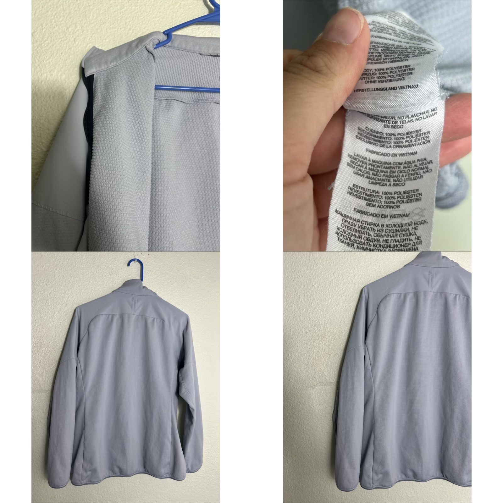 Mountain Hardwear VINTAGE Mountain Hardwear Womens Stratus Range Grey FULL ZIP Large Size L / US 10 / IT 46 - 9 Thumbnail