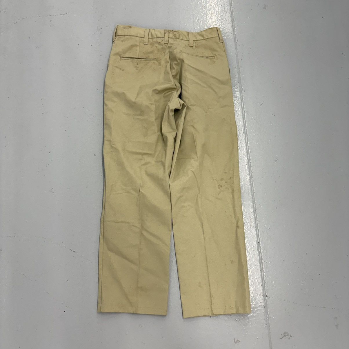Other Vintage 70s 80s Cintas Tan Canvas Workwear Chinos 30x27 Size US 30 / EU 46 - 3 Thumbnail