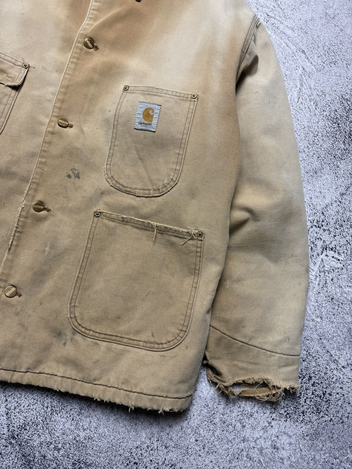 Carhartt Vintage Carhartt Michigan Jacket Active Detroit Coat Trash Size US XL / EU 56 / 4 - 6 Thumbnail