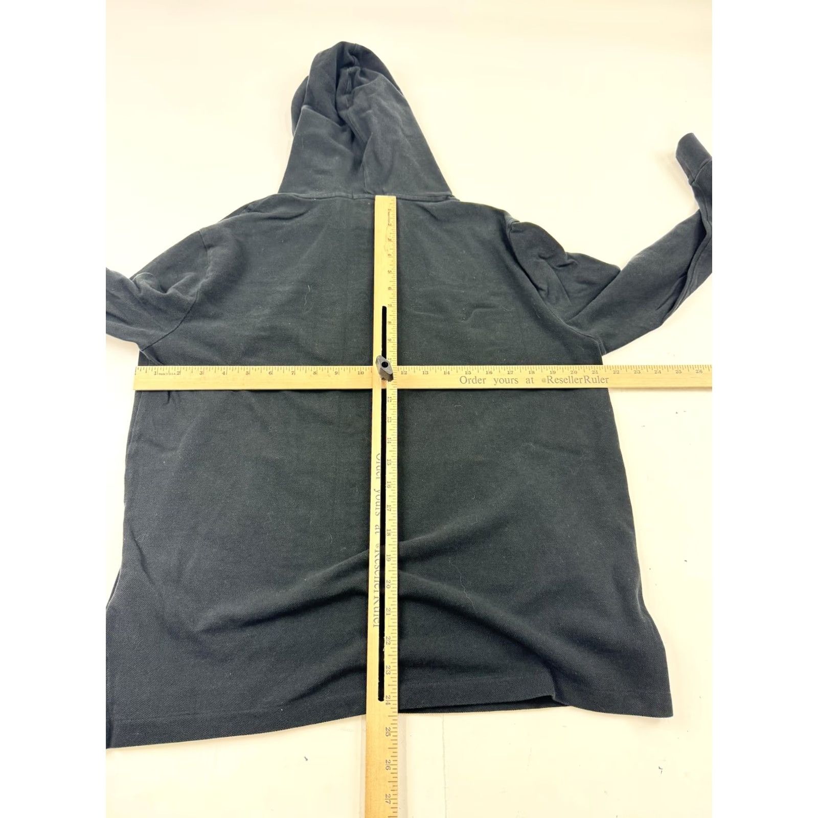 Polo Ralph Lauren Polo Ralph Lauren Hoodie Sweatshirt Mens Large Gray Knit Pullover Lightweight Hoodie Size US L / EU 52-54 / 3 - 7 Thumbnail