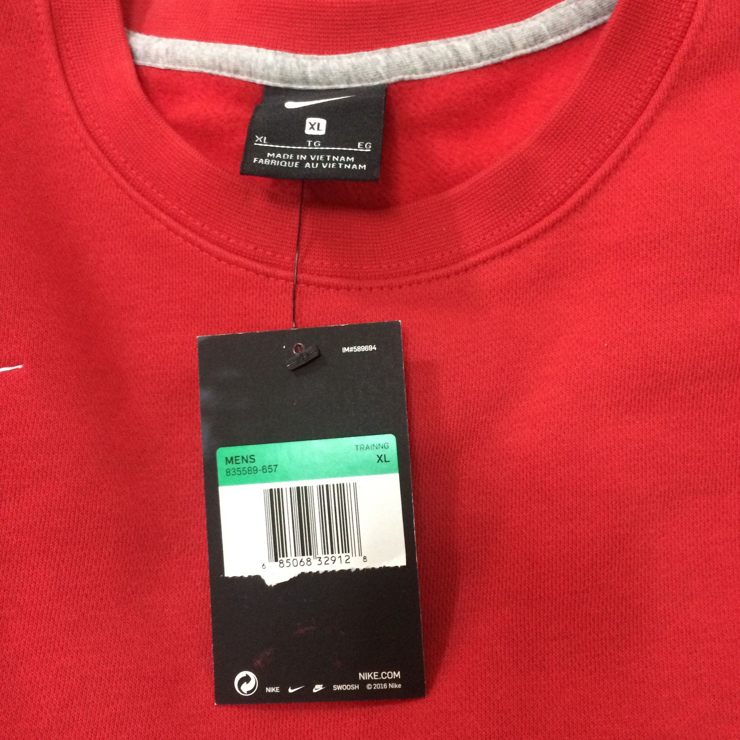 Nike NIKE Sportswear Club Fleece Sweatshirt Size US XL / EU 56 / 4 - 2 Thumbnail