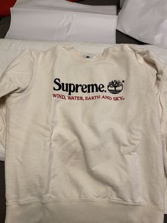 Supreme Timberland Crewneck | Grailed