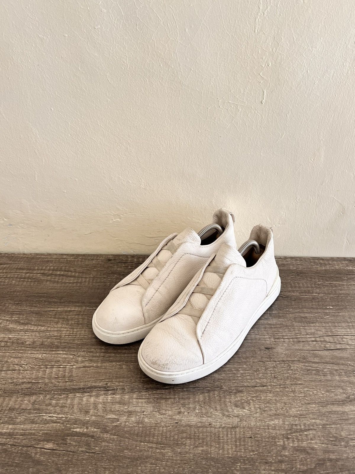 Ermenegildo Zegna Triple Stitch Sneakers Size US 7.5 / EU 40-41 - 3 Thumbnail