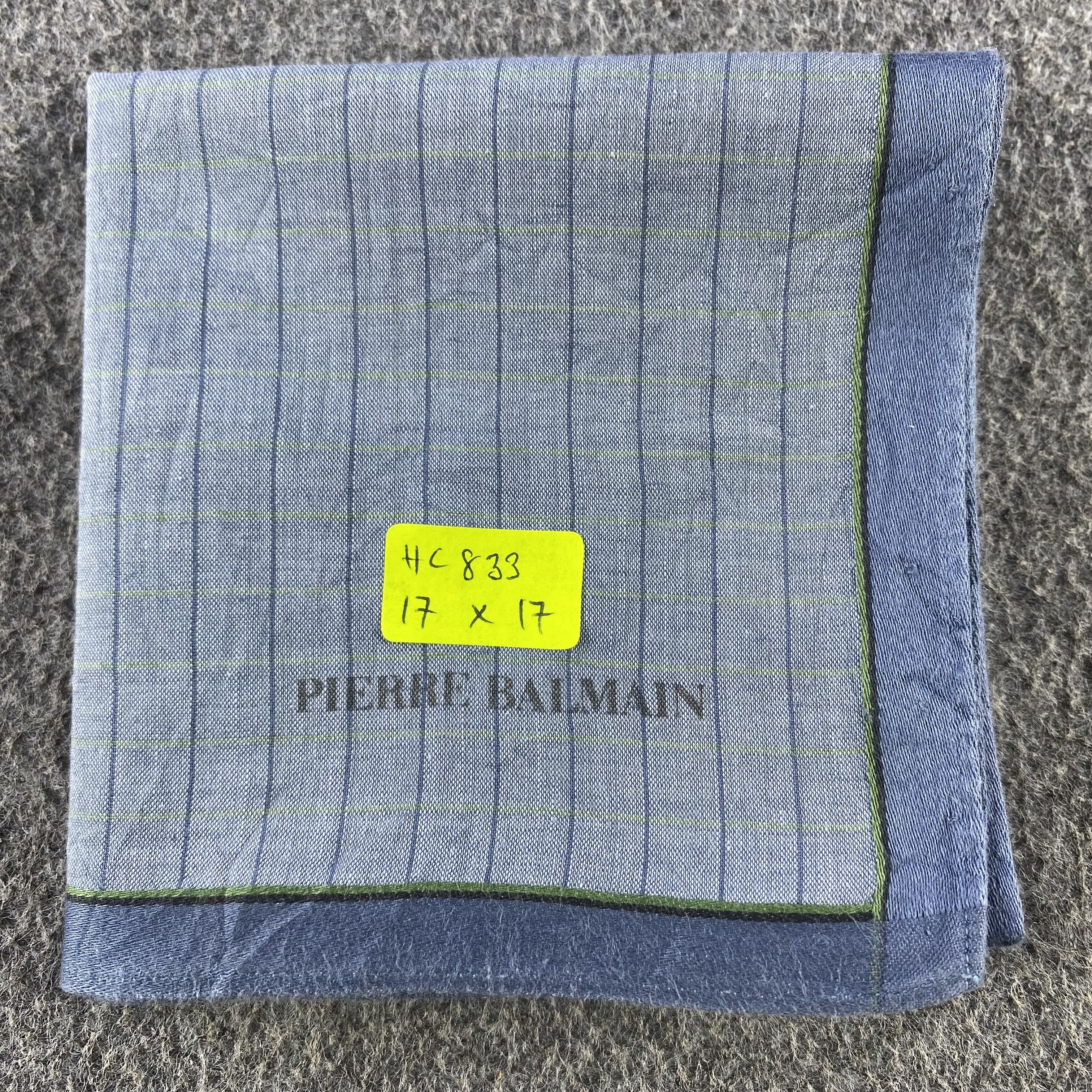 Pierre Balmain × Vintage Pierre Balmain Handkerchief/Neckerchief/Bandana HC833 Size ONE SIZE - 5 Thumbnail