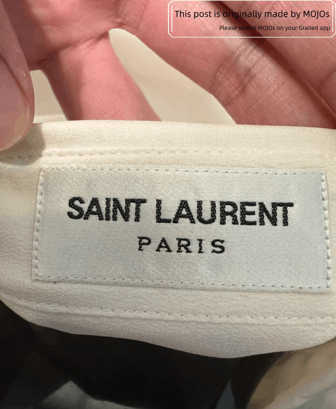 Saint Laurent Paris Sz 36 Saint Laurent Paris Silk Light Shirt Size US S / EU 44-46 / 1 - 2 Thumbnail