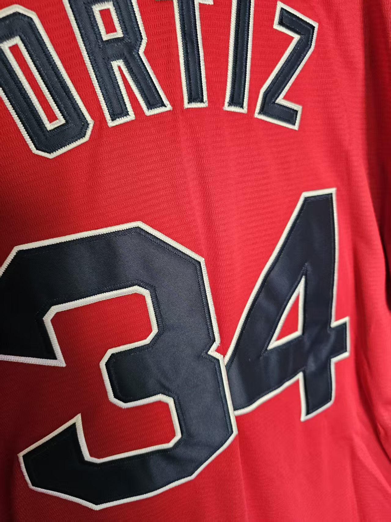 MLB Boston Red Sox 34 David Ortiz Jersey Gray M Red Size US M / EU 48-50 / 2 - 2 Thumbnail