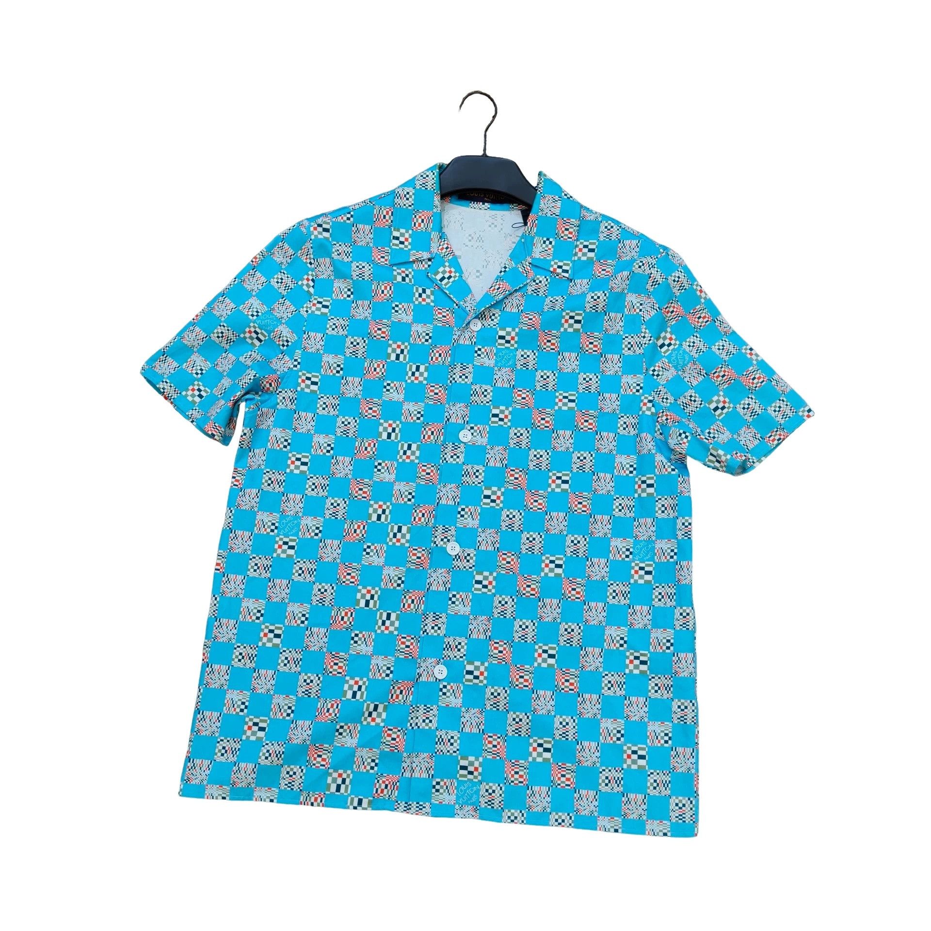 Louis Vuitton Louis Vuitton Check Short Sleeve Shirt XS Size US XS / EU 42 / 0 - 1 Thumbnail