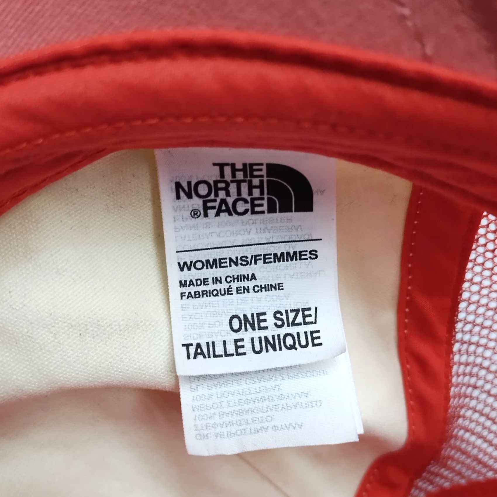 The North Face The North Face Mudder Trucker Hat Womens O/S Pink White Bear Graphic Snapback Size ONE SIZE - 6 Thumbnail