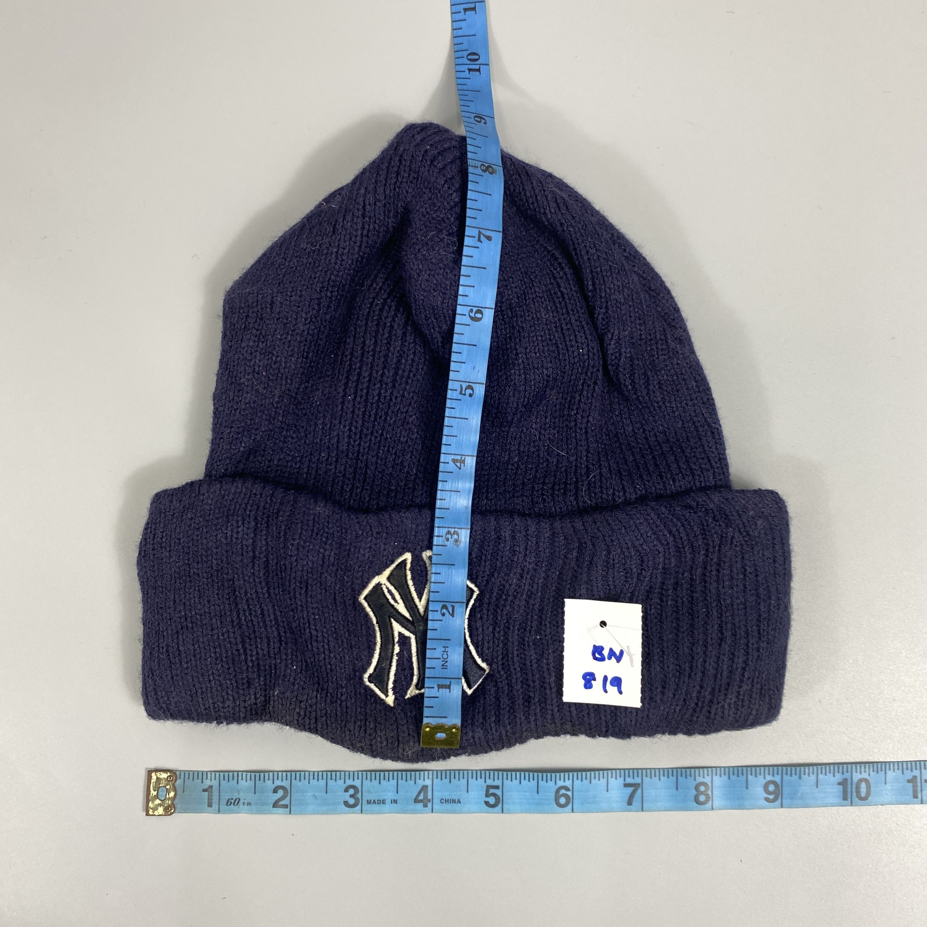 Japanese Brand Vintage Mlb New York Yankees Beanie Hat -BN819 Size ONE SIZE - 5 Thumbnail