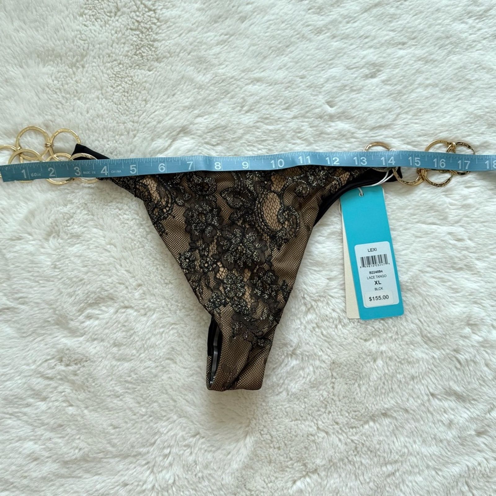Other NWT!!! Beach Bunny Lexi swim bottom size XL Retail 155$ Size XL / US 12-14 / IT 48-50 - 6 Thumbnail