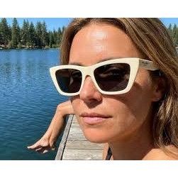 Saint Laurent Paris Saint Laurent SL276 MICA 064 Sunglasses Havana Cat Eye Frame Size ONE SIZE - 2 Thumbnail