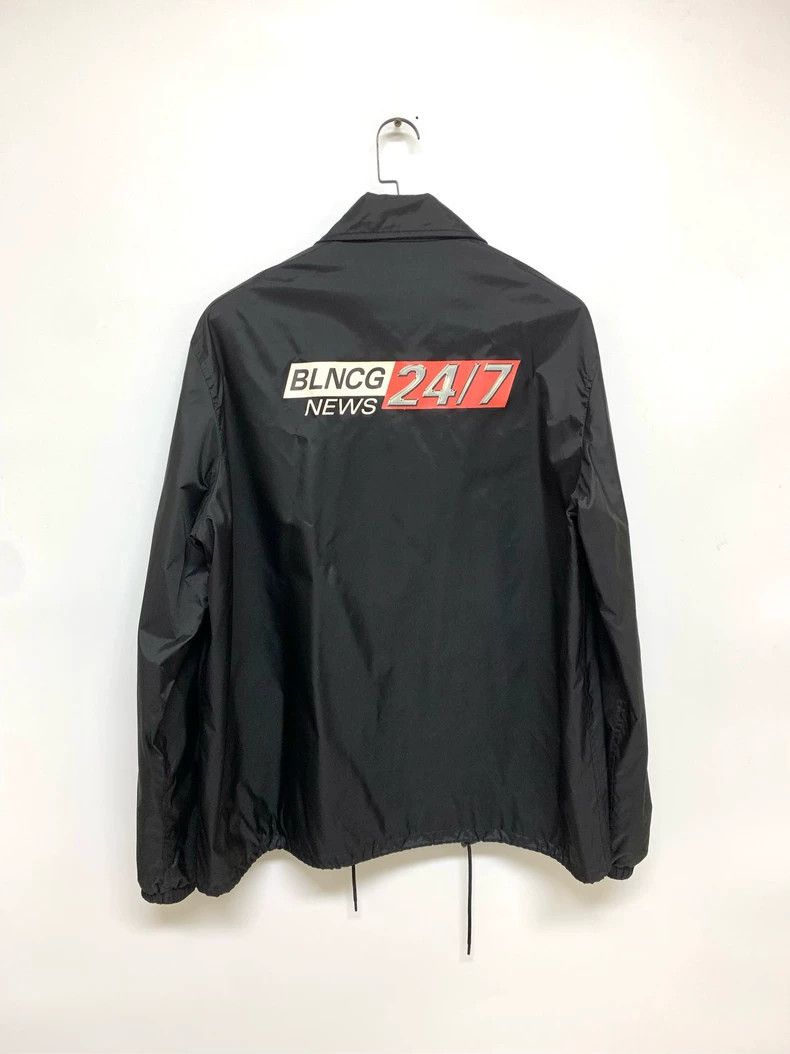 Balenciaga Balenciaga News Nylon Jacket 2503-Nextarrow Size US M / EU 48-50 / 2 - 2 Thumbnail