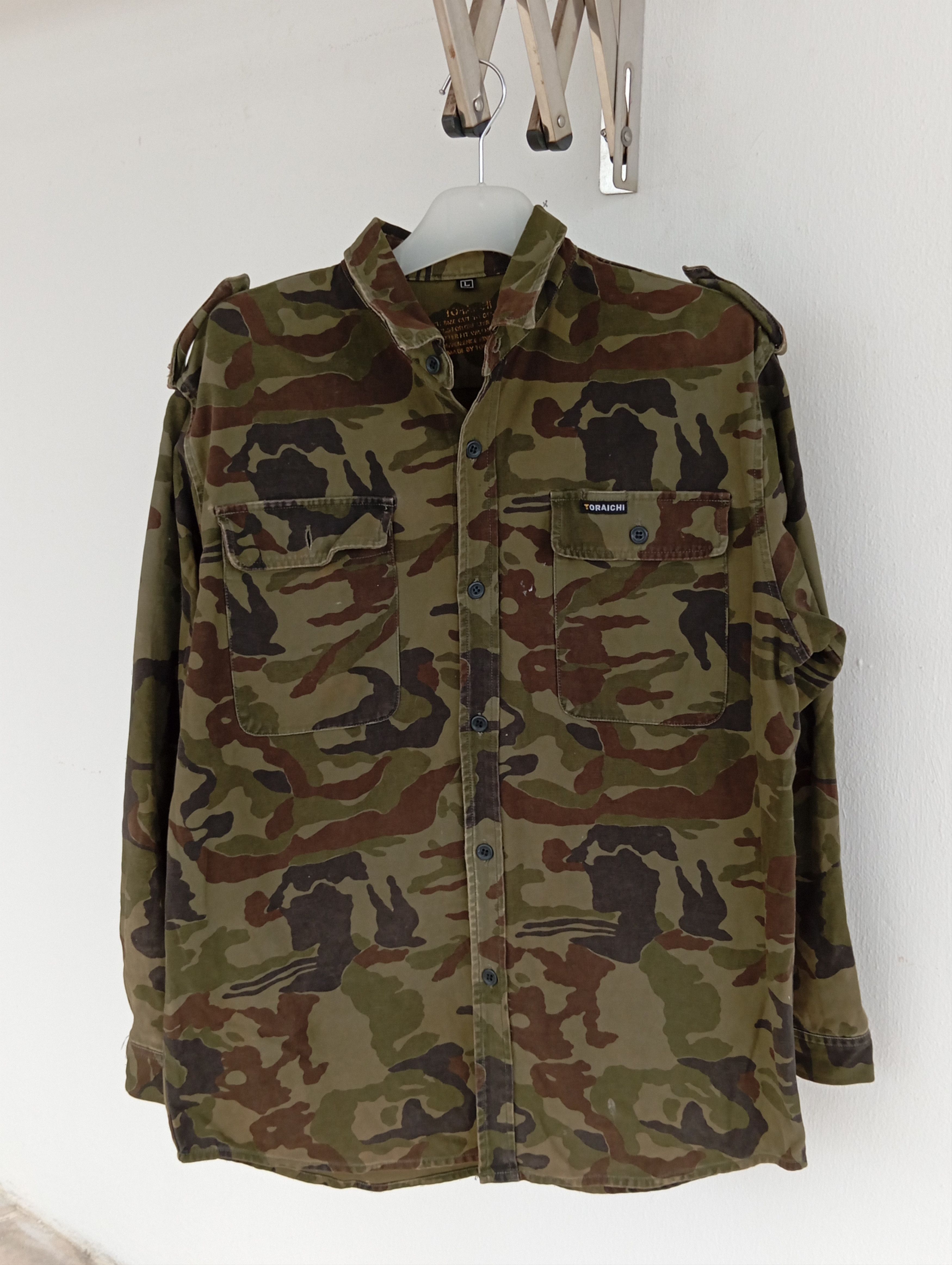 Japanese Brand Toraichi Army Jacket beautiful camo Size US L / EU 52-54 / 3 - 1 Thumbnail
