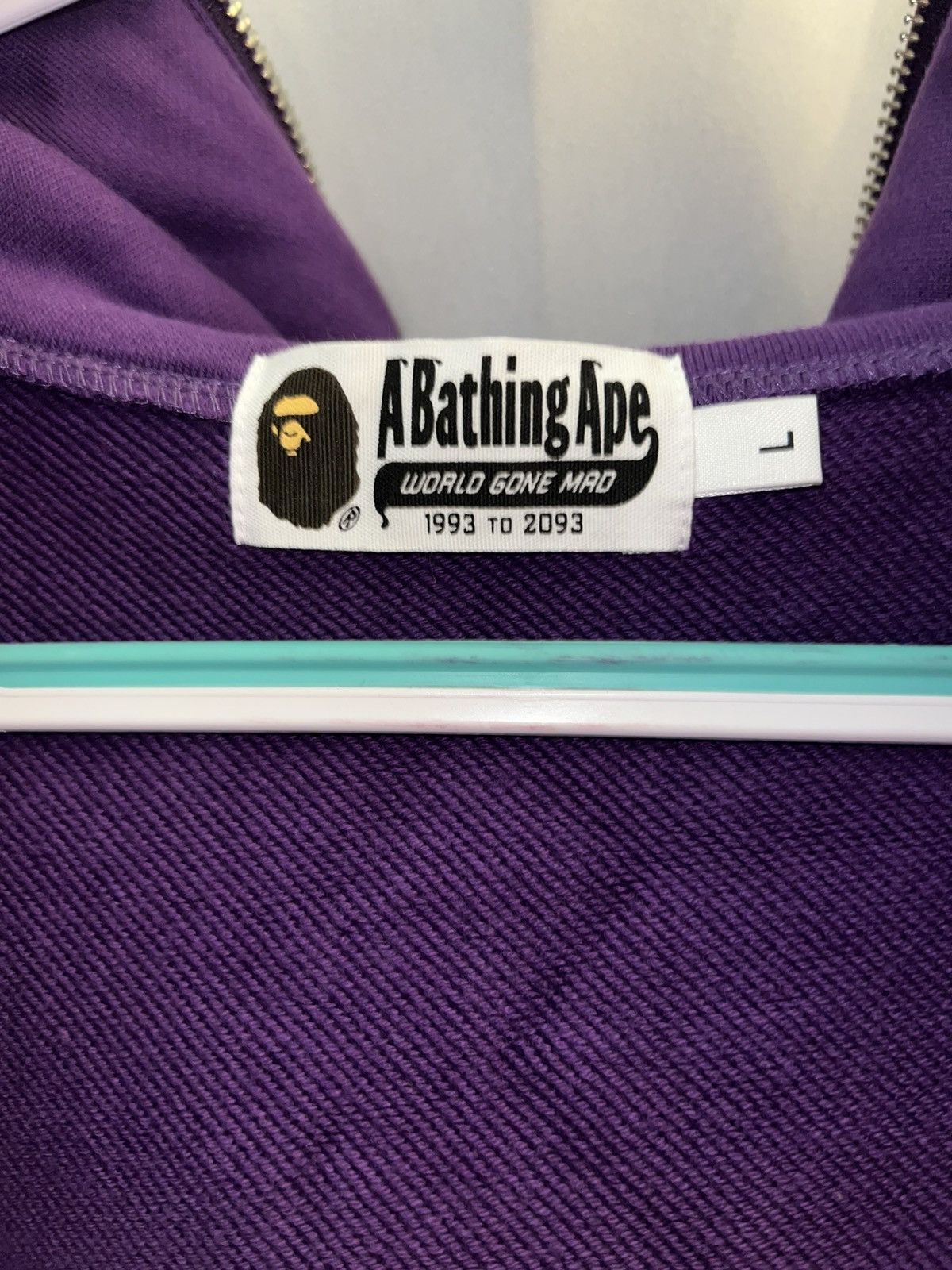 Bape Bape Purple Hoodie Size US M / EU 48-50 / 2 - 3 Thumbnail