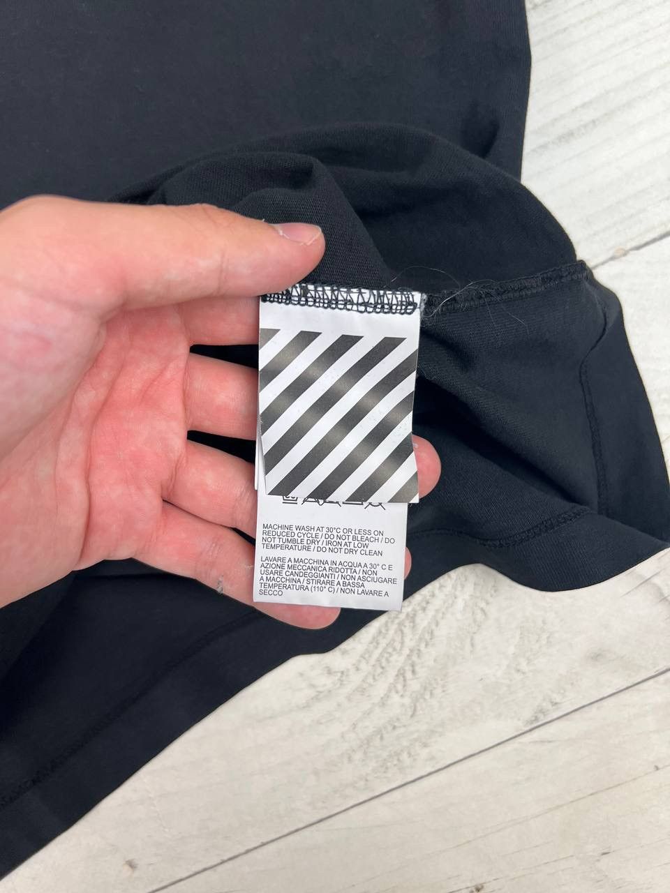 Off-White Off-White 2019 Pictogram Stickman Tee Size US XS / EU 42 / 0 - 7 Thumbnail