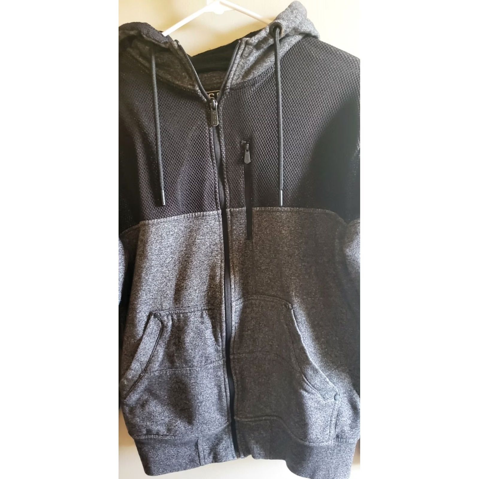 Vintage CSG Hoodie Sweatshirt Men’s L Champs Sports Heather Gray Black Size US L / EU 52-54 / 3 - 3 Thumbnail