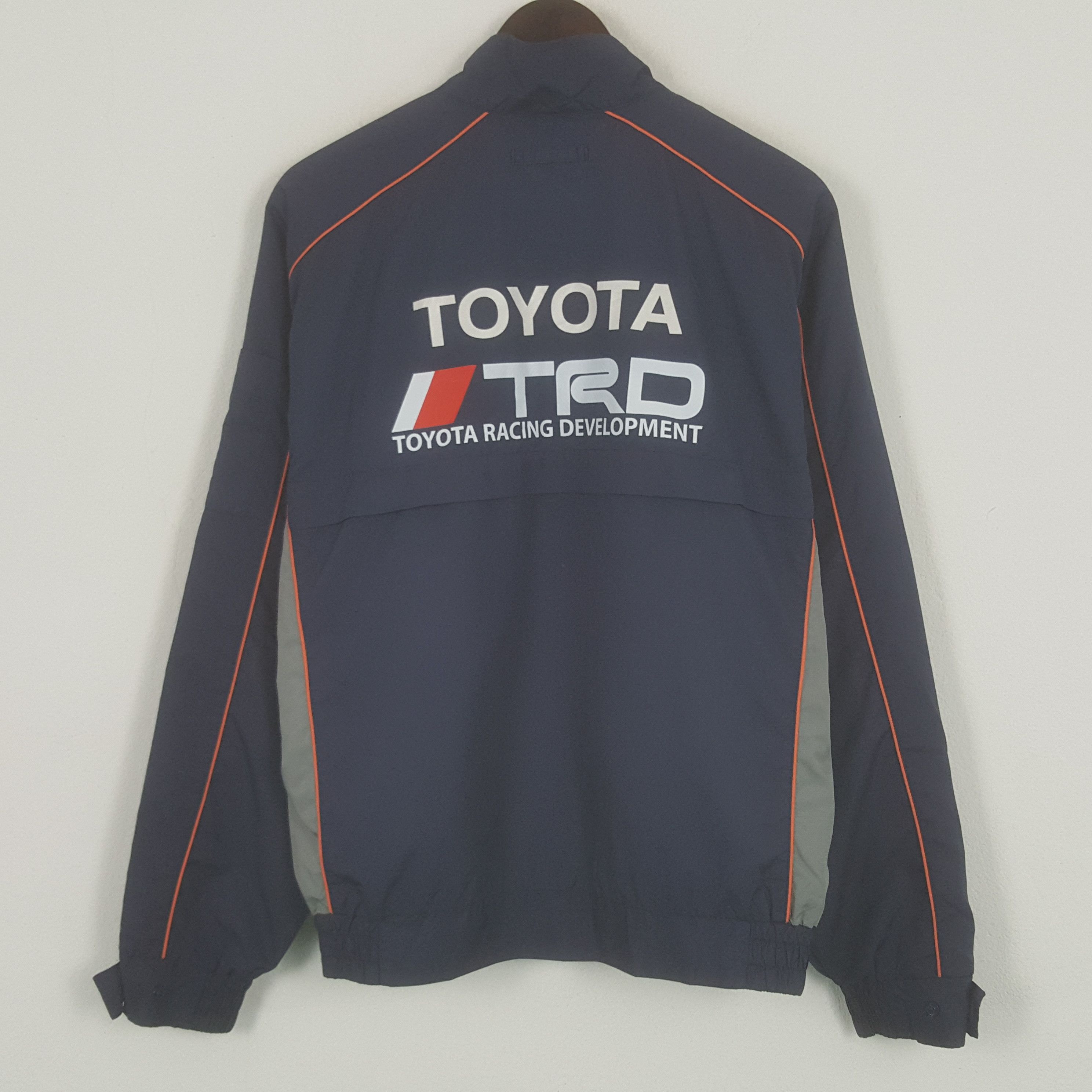 Japanese Brand × Vintage Vintage Toyota Racing Development Custom Windbreaker Jacket Size US XL / EU 56 / 4 - 1 Thumbnail