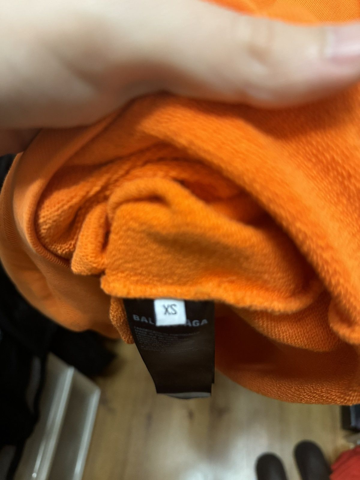Balenciaga Oversized Orange hoodie Size US XS / EU 42 / 0 - 5 Thumbnail