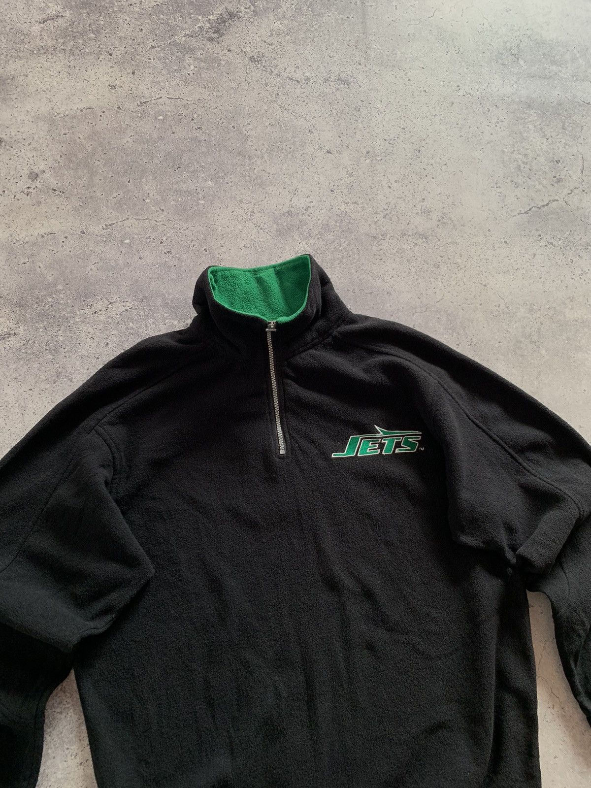 Mirage VTG 90’s Mirage New York Jets NFL Fleece 1/4 Pullover Size US M / EU 48-50 / 2 - 3 Thumbnail