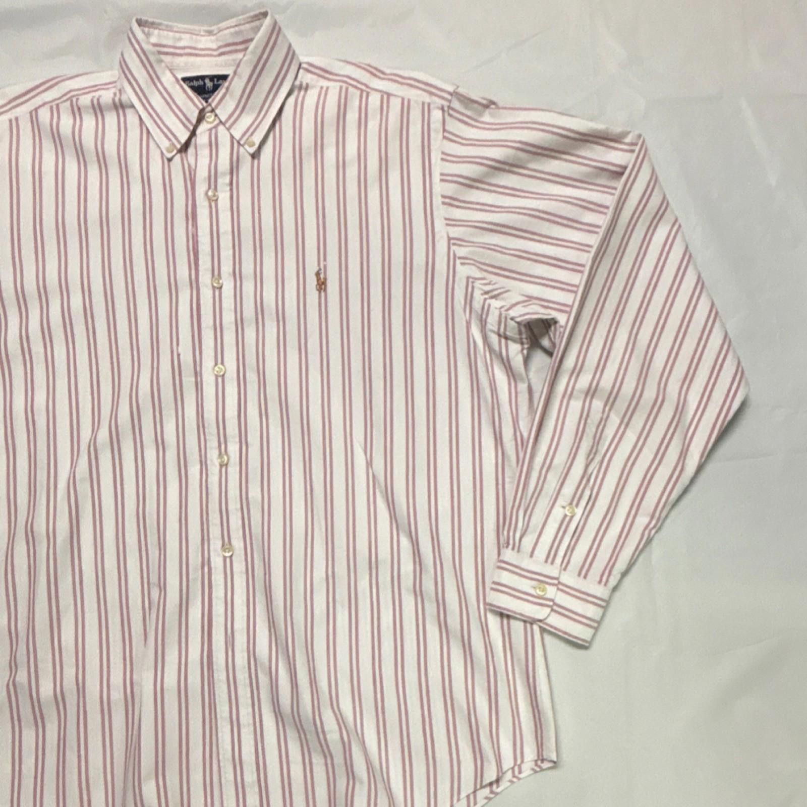 Polo Ralph Lauren Ralph Lauren Yarmouth Striped Cotton Button Size L. Size US L / EU 52-54 / 3 - 3 Thumbnail