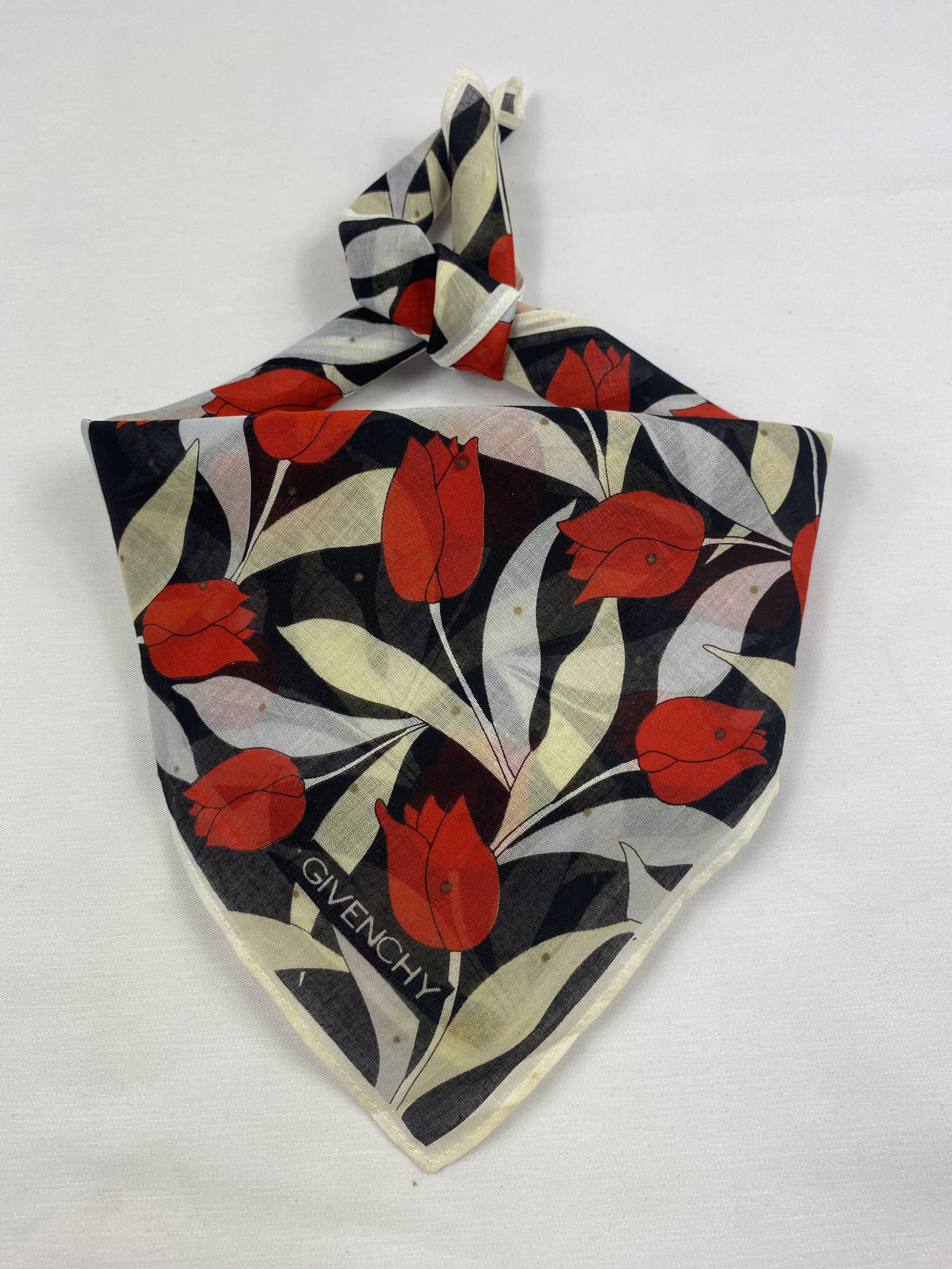 Vintage Givenchy Handkerchief / Bandana / Neckerchief Size ONE SIZE - 1 Thumbnail