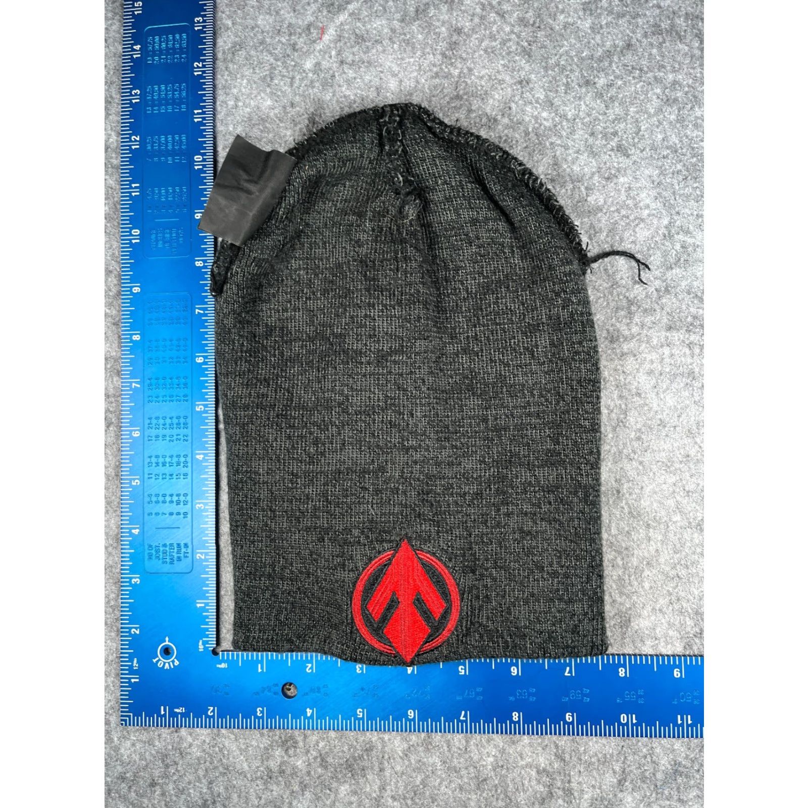 Star Wars Sith Eternal Crest Star Wars Beanie Toque Adult One Size Gray Knit 100% Arylic Star Wars Beanie Hat Men One Size Gray Knit Size ONE SIZE - 5 Thumbnail