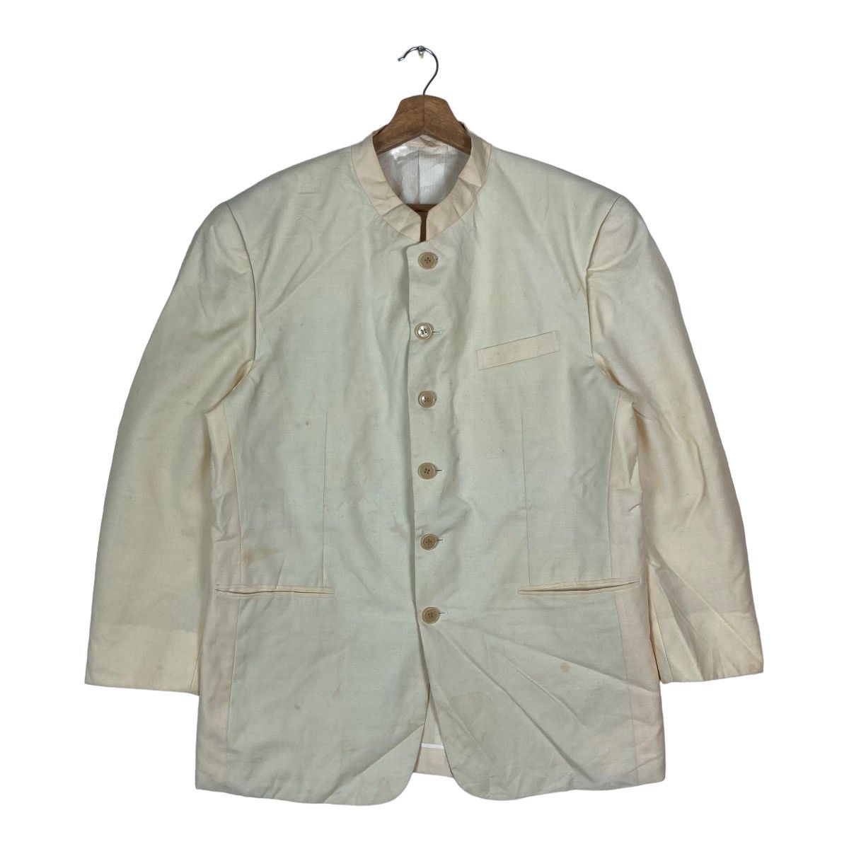 Lancel LANCEL PARIS Flat Button Coat Light Jacket Size US M / EU 48-50 / 2 - 1 Thumbnail