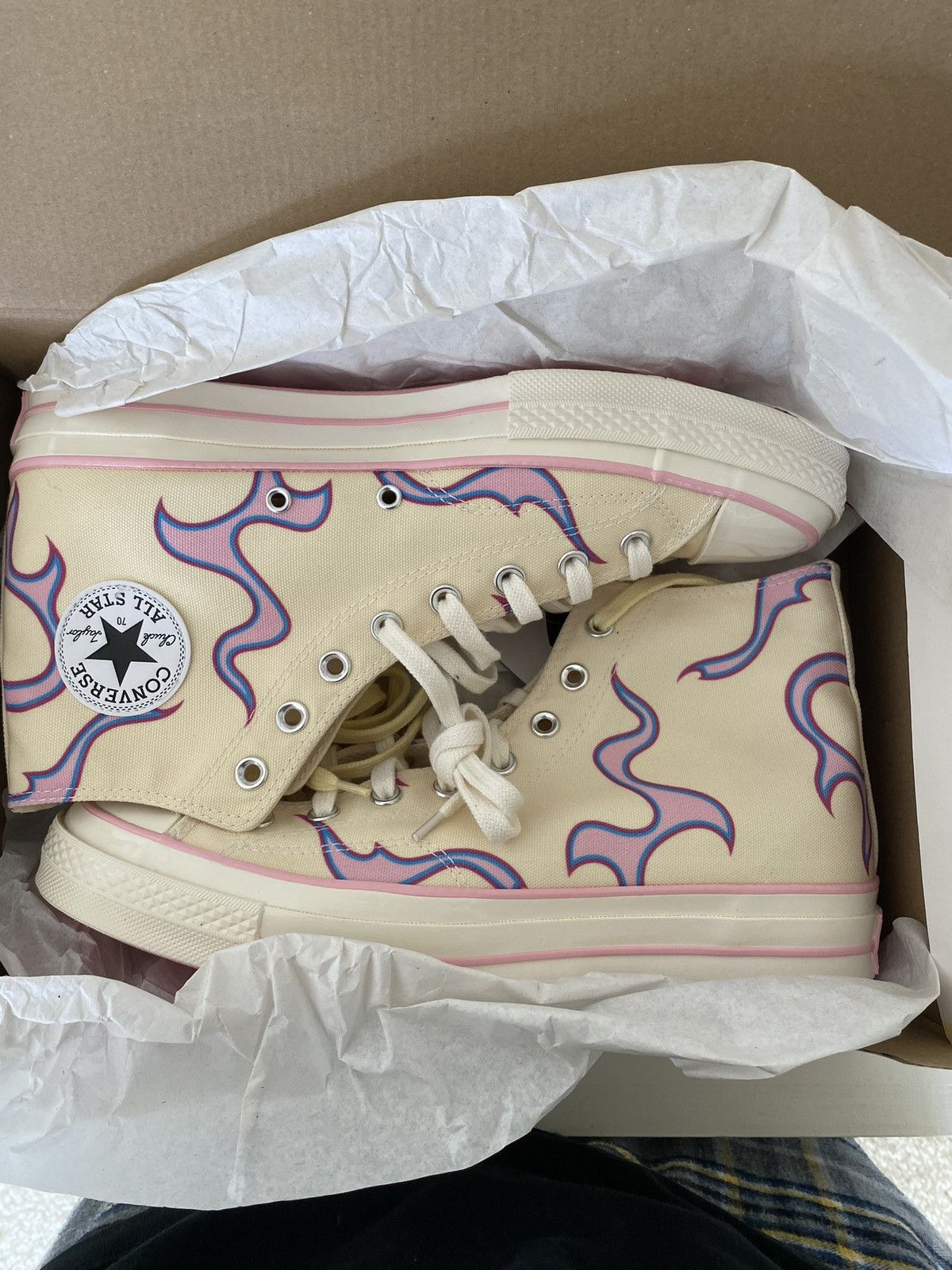 Golf Wang Golf Wang Pink Flame Converse Size US 10 / EU 43 - 1 Thumbnail