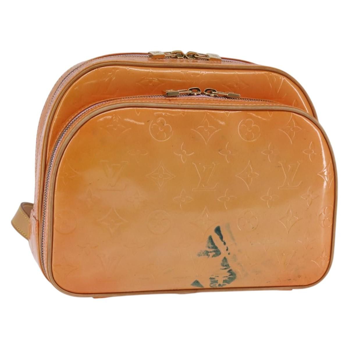 LOUIS VUITTON Vernis Marley Backpack Marshmallow Pink M91039