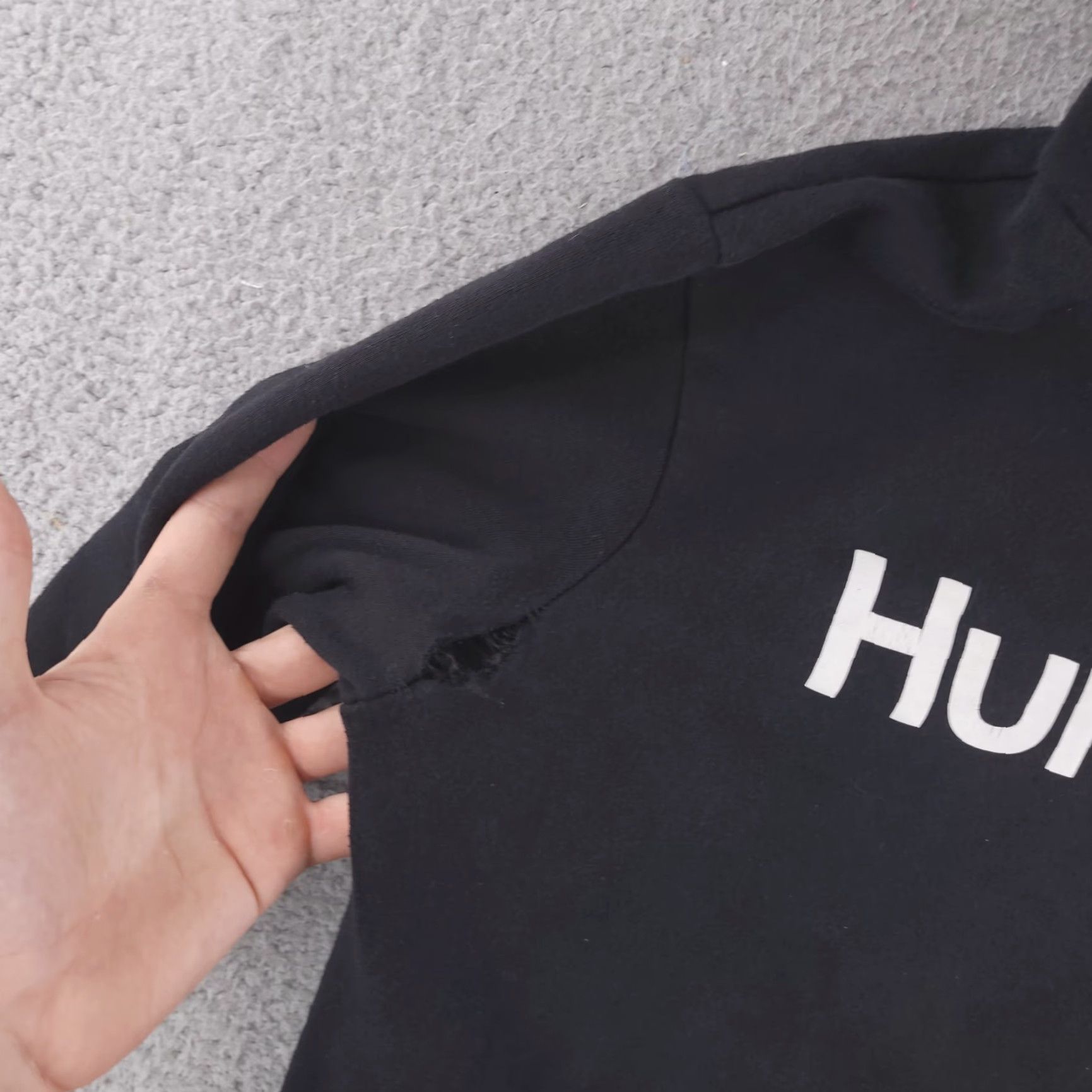 Hurley Hurley Hoodie Mens Small Sweatshirt Black White Pullover Hoodie Mens Small Black Hurley Shirt Size US S / EU 44-46 / 1 - 6 Thumbnail