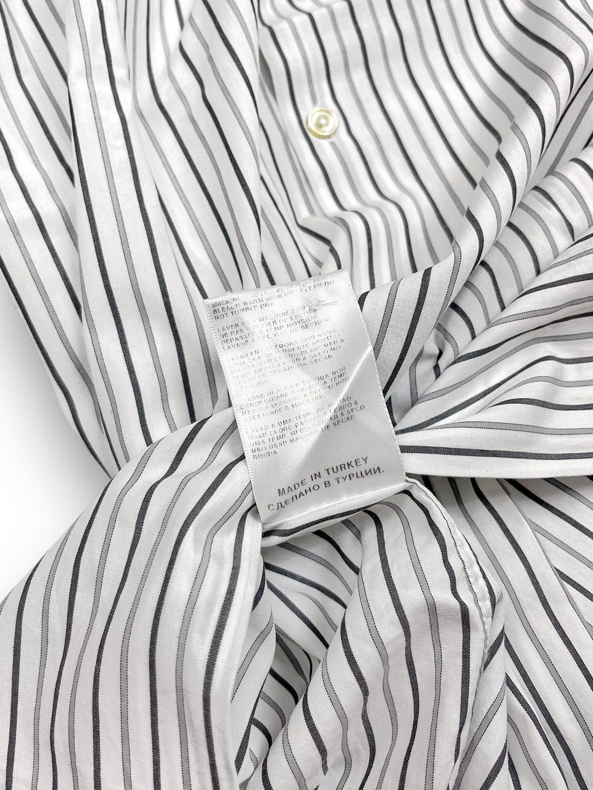 Hugo Boss Hugo Boss Striped Shirt Size US XL / EU 56 / 4 - 8 Thumbnail