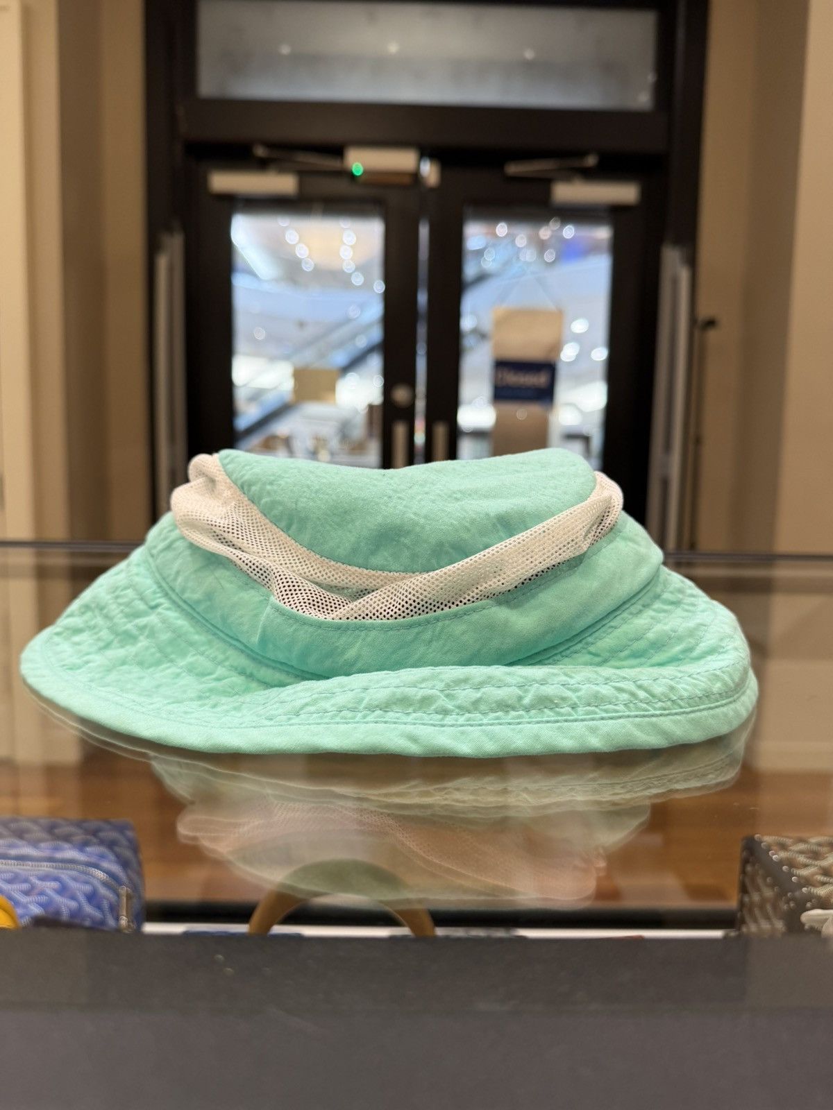 Supreme Supreme Mesh Crusher Bucket Hat - Blue Size ONE SIZE - 4 Thumbnail