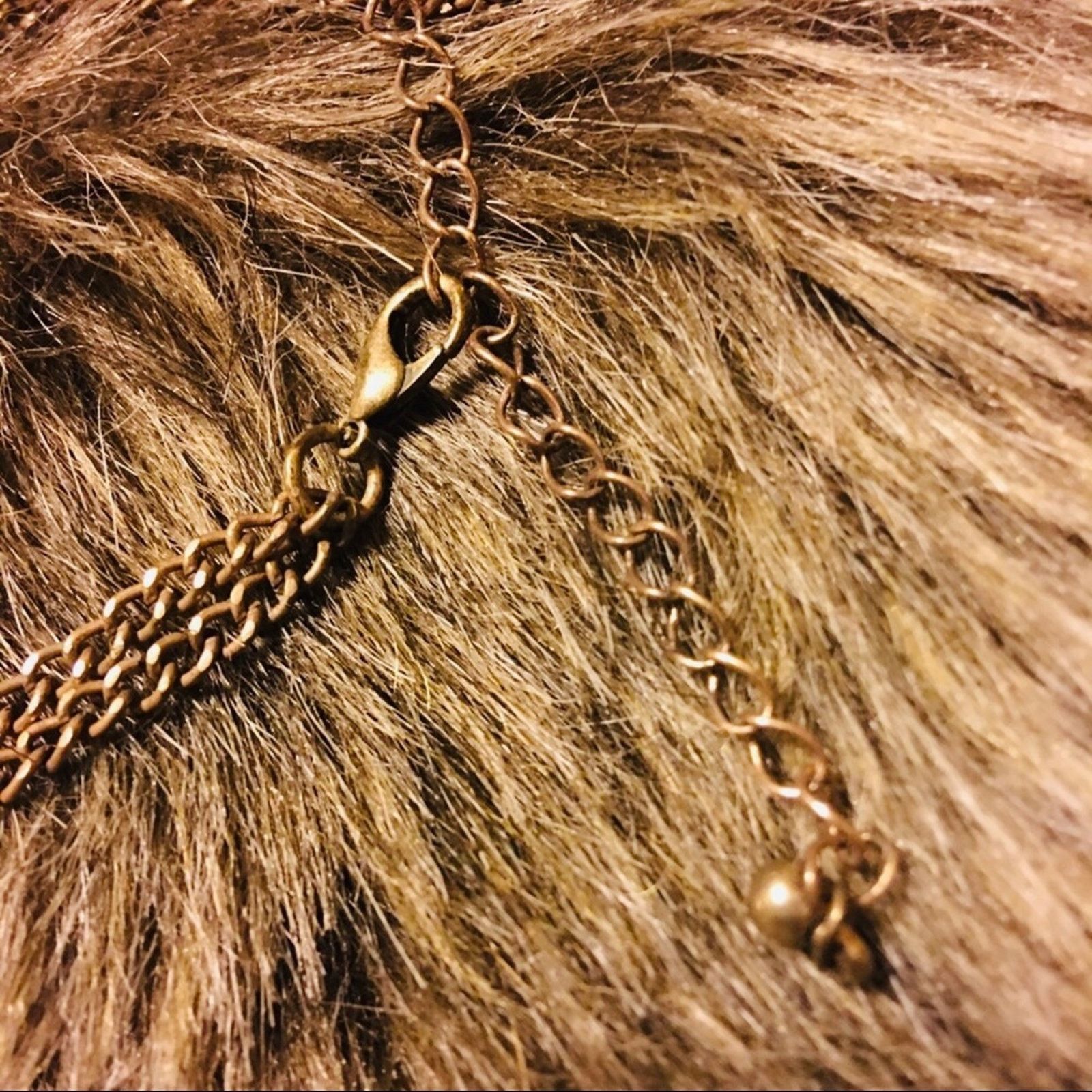 Vintage Vintage multi strand chain turquoise necklace Size ONE SIZE - 6 Thumbnail