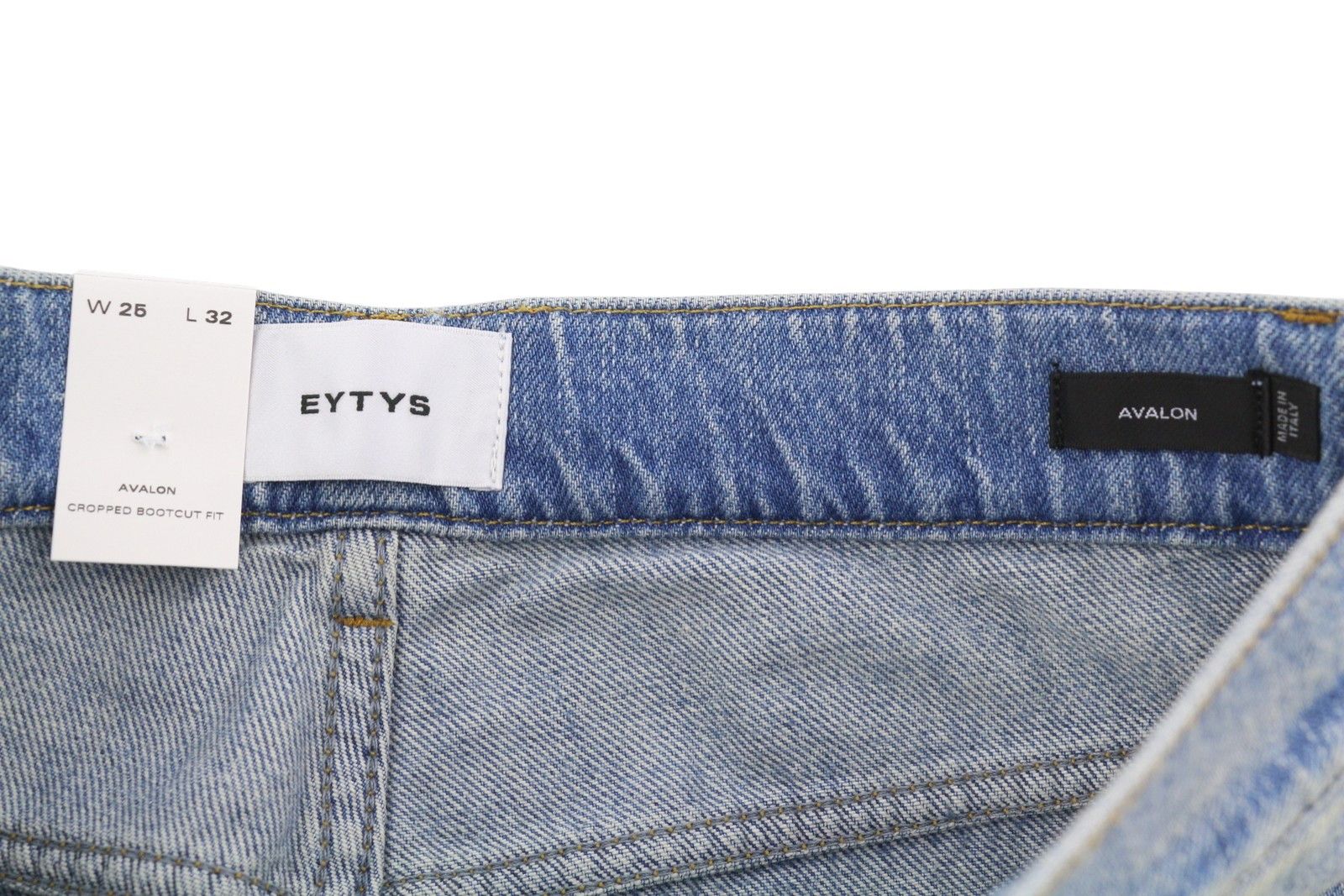 Eytys AVALON TORN INDIGO BOOTCUT W25/L32 Blue RRP370 88885 Size 25" / US 0 / IT 36 - 11 Thumbnail
