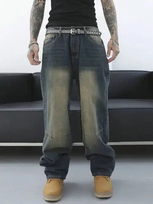 Jean Kuroda x Ayumi Faded Skate Baggy Denim Jeans Loose fit Size US 32 / EU 48 - 5 Thumbnail