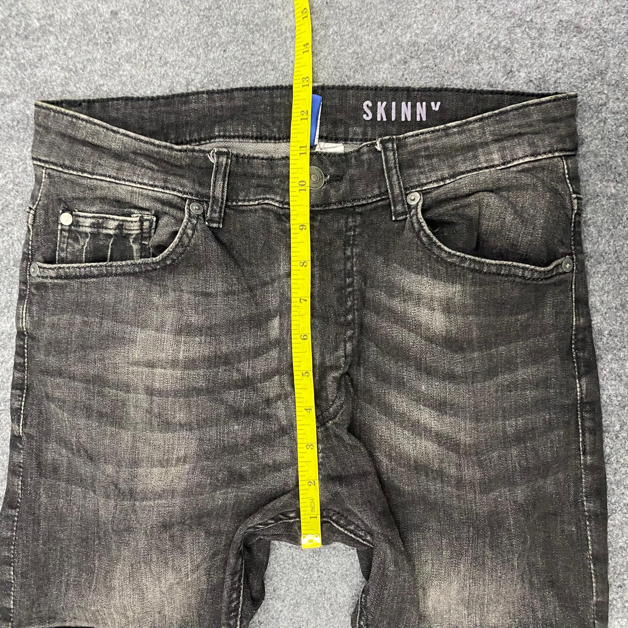 If Six Was Nine 💥Best Offer💥Vintage H&M Japanese Brand Skinny Denim Size US 30 / EU 46 - 5 Thumbnail