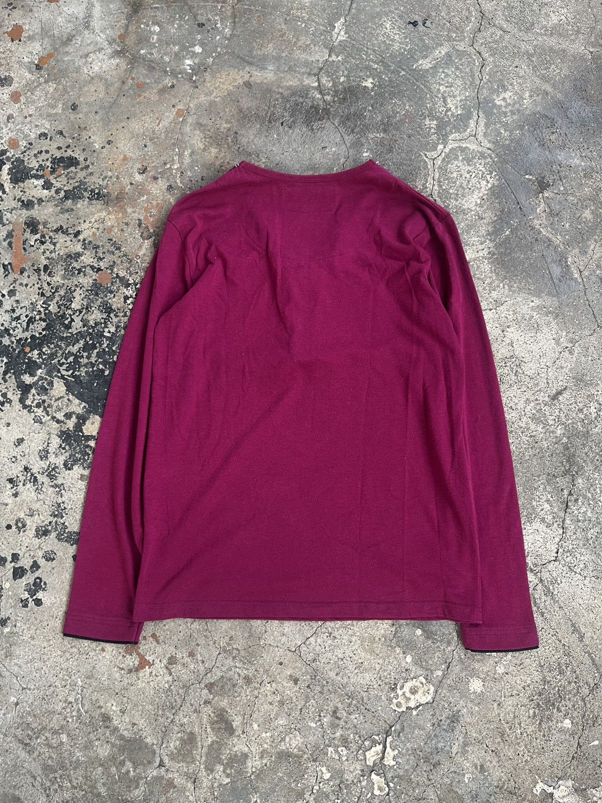 If Six Was Nine × Japanese Brand × Le Grande Bleu (L.G.B.) JAPANESE EUROYAL POEM ZIPPER UP LONGSLEEVE PUNK GOTHIC STYLE Size US M / EU 48-50 / 2 - 7 Thumbnail