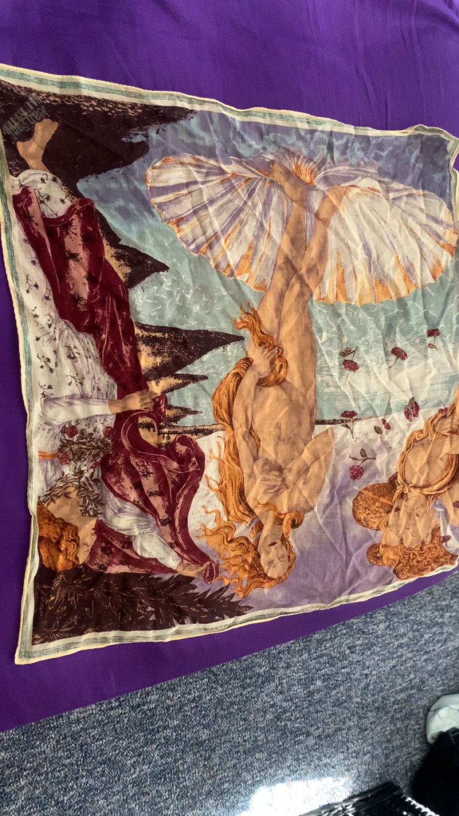Jean Paul Gaultier Jean Paul gaultier birth of Venus scarf Size ONE SIZE - 1 Thumbnail