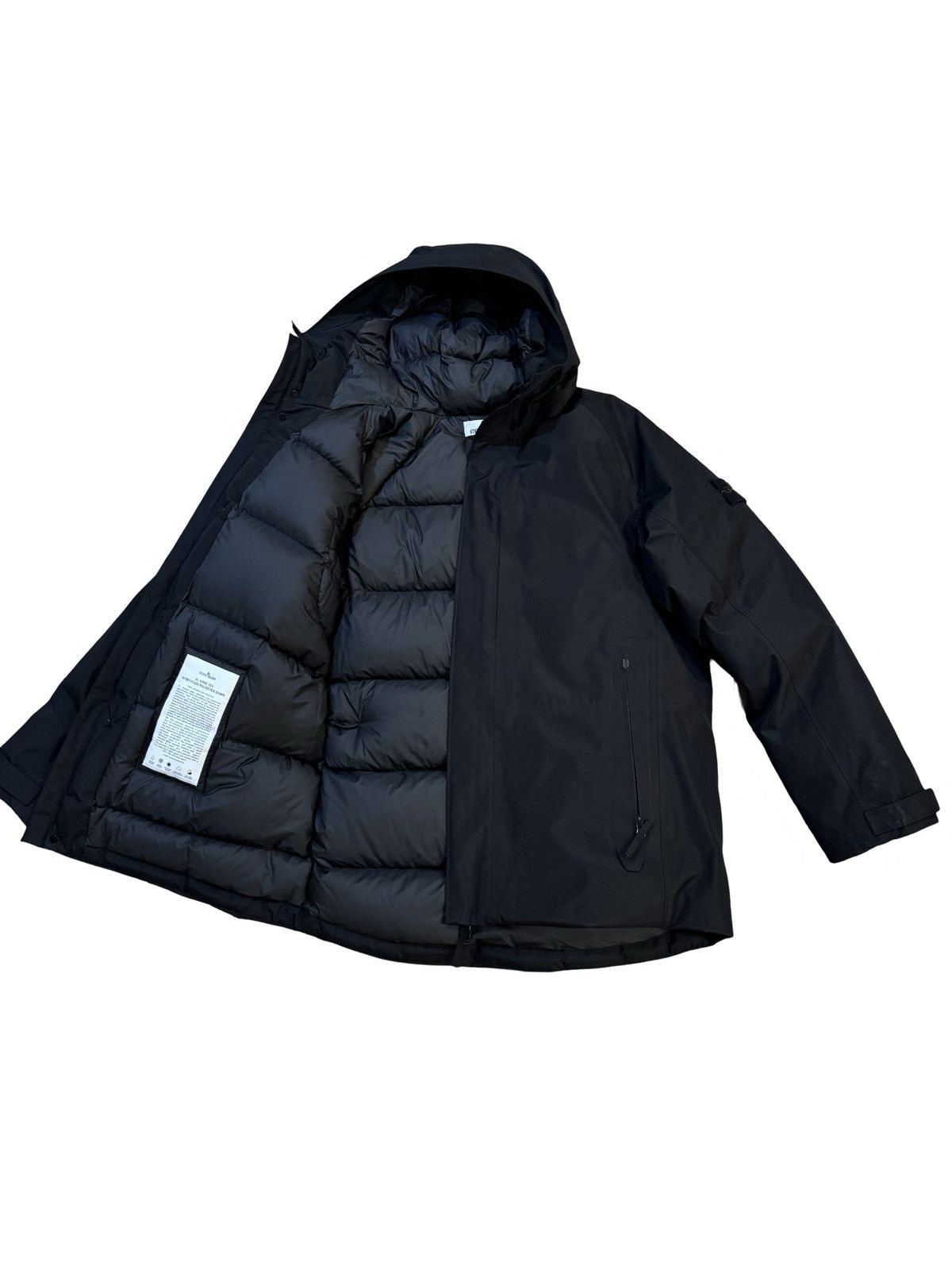 Goretex × Stone Island 1500 Stone Island 3L Gore-Tex Recycled Polyester Down Jacket Size US XL / EU 56 / 4 - 1 Thumbnail