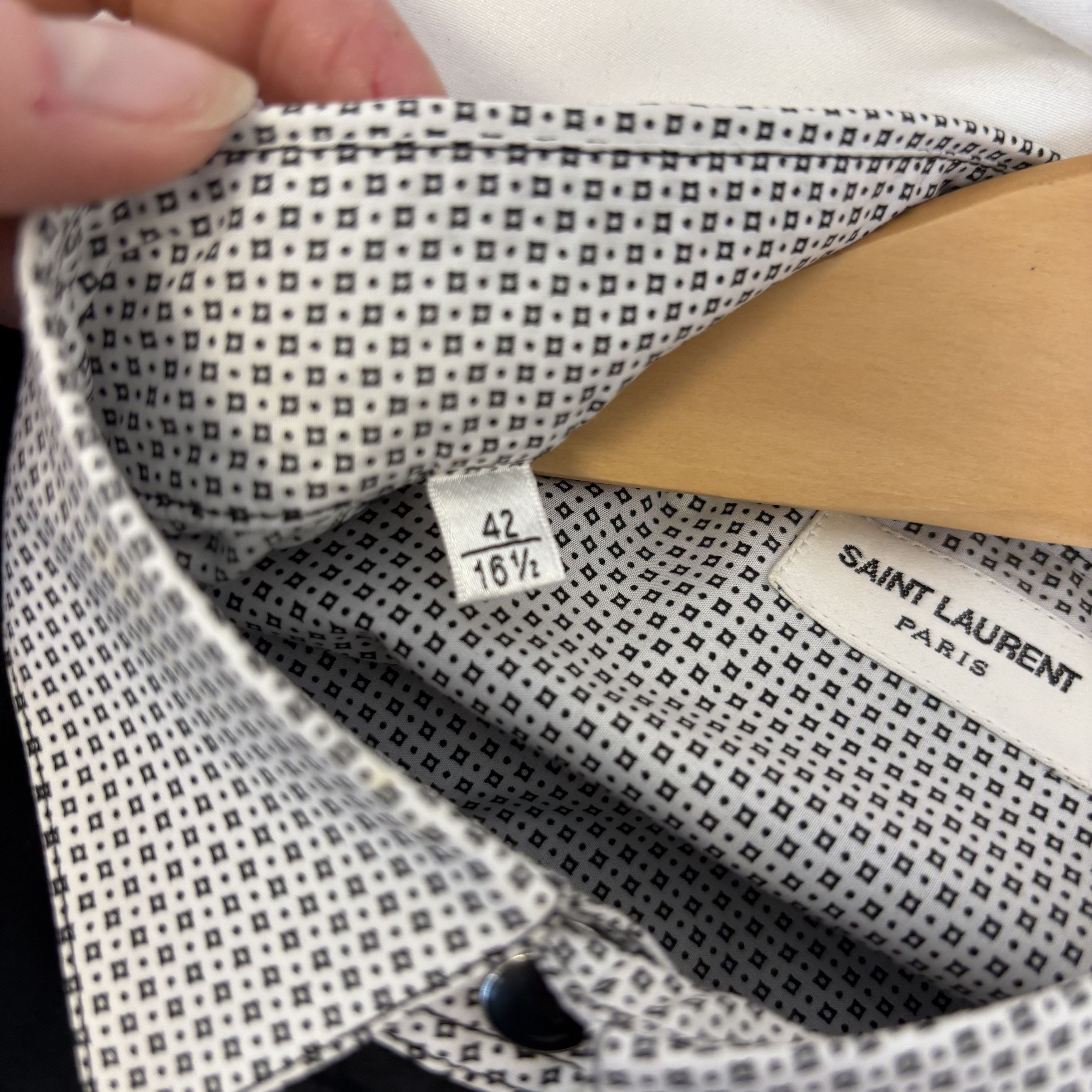 Saint Laurent Paris Saint Laurent Shirt Size US XL / EU 56 / 4 - 3 Thumbnail