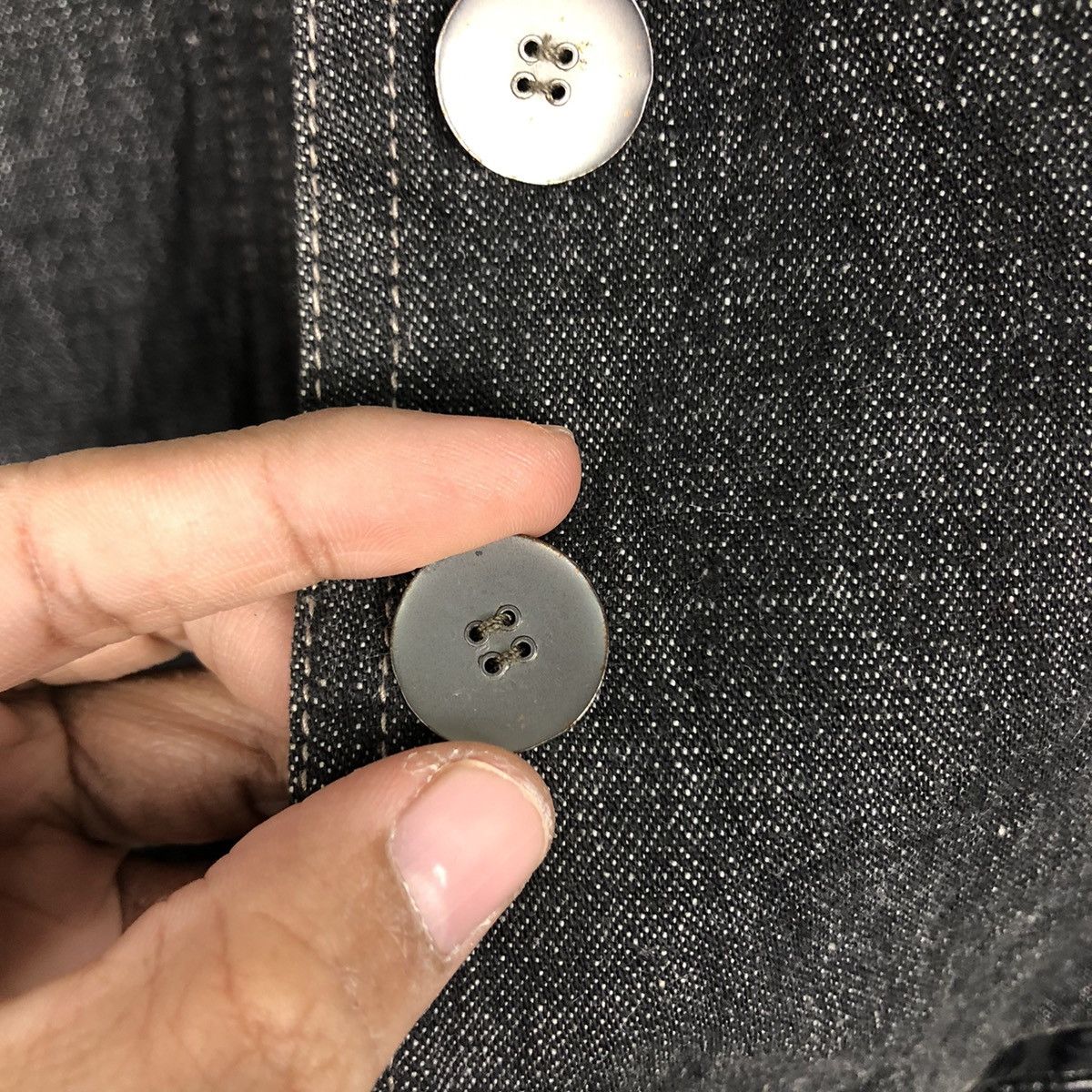 Issey Miyake 📌Vintage Chore Worker Denim Jacket Intellection Size US M / EU 48-50 / 2 - 17 Thumbnail
