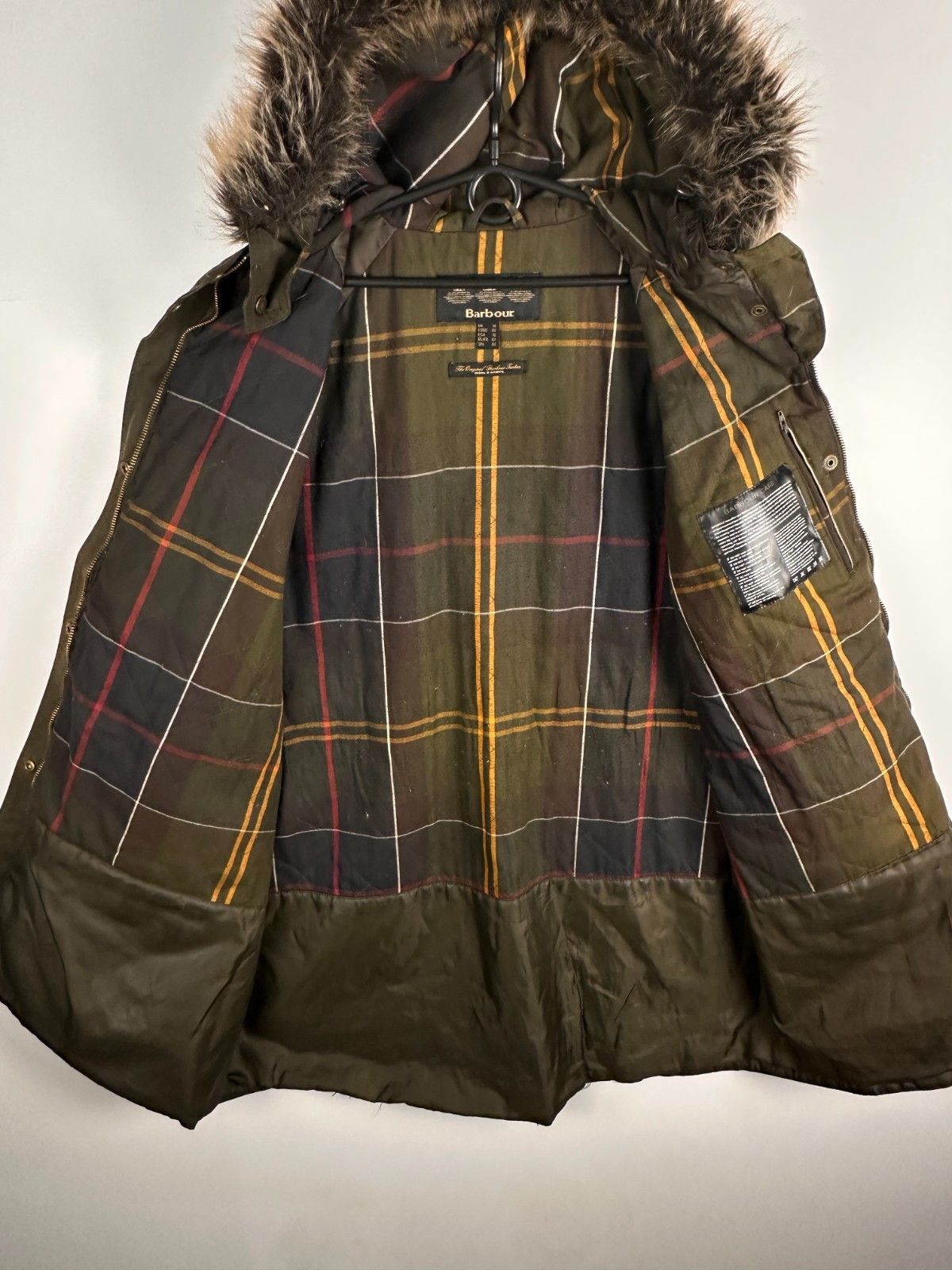 Barbour Ladies Barbour Mull Wax Hooded Green Waxed Jacket SizeUS 10 Size L / US 10 / IT 46 - 8 Thumbnail