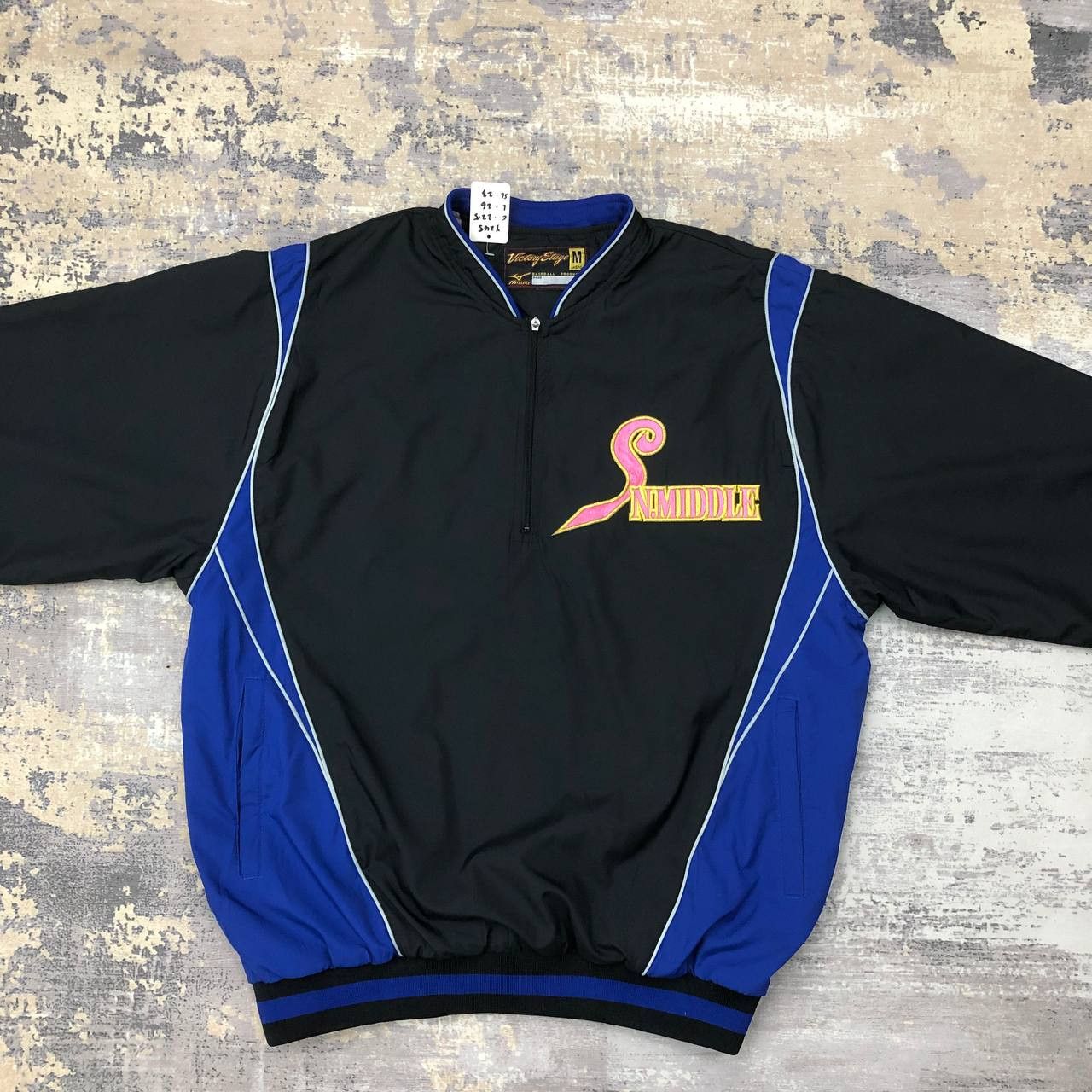 Mizuno × Vintage Y245 MIZUNO X VICTORY STAGE BASEBALL WINDBREAKER JACKET Size US M / EU 48-50 / 2 - 3 Thumbnail